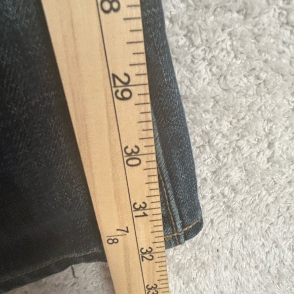 GAP Men's 1969 Standard Vintage Ringspun Denim Jeans 100% Cotton Zip Fly 38x32 - Picture 5 of 13